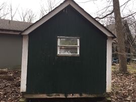 Childs Playhouse on Skids