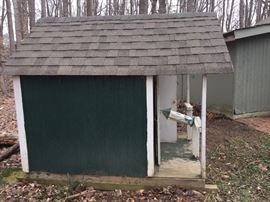 Childs Playhouse on Skids