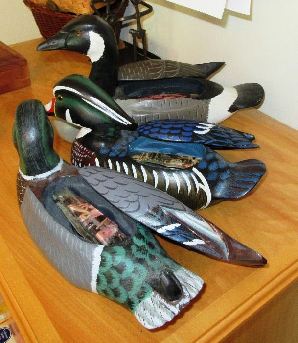 Dorsheimer DUCK DECOYS WITH KNIVES