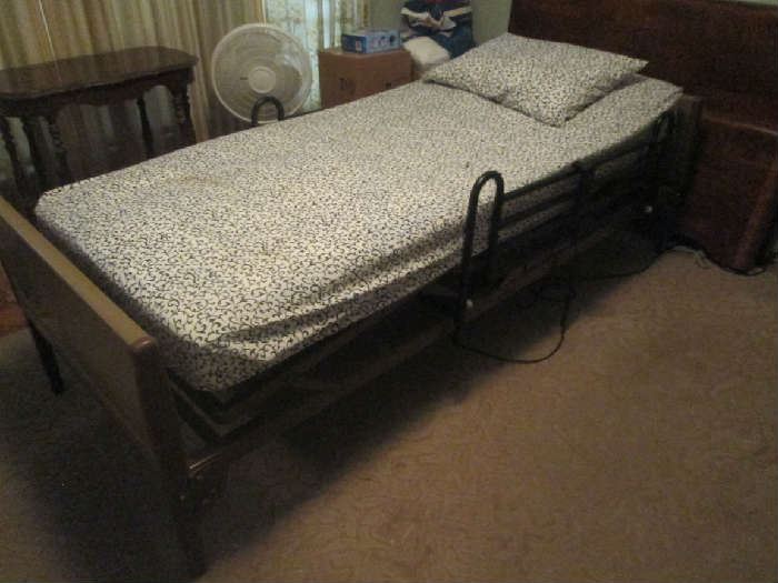 Electric hospital bed in working condition