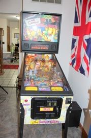Stern Simpson Party Pinball Machine - Excellent Condition!