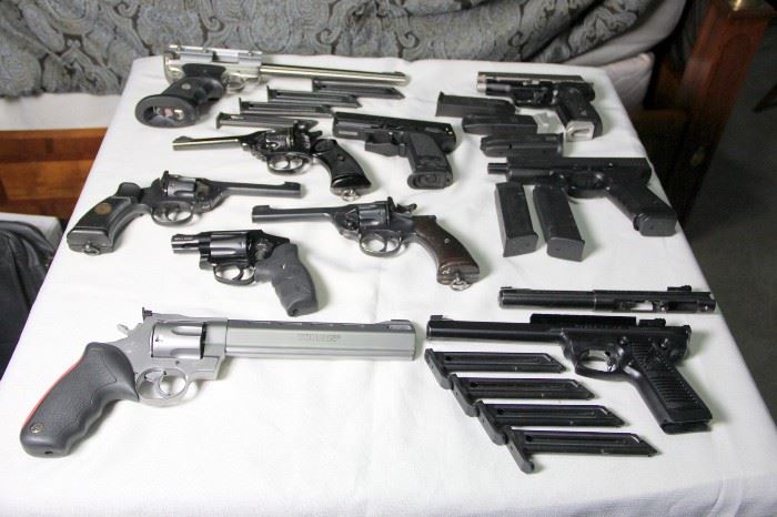 Selection of Handguns