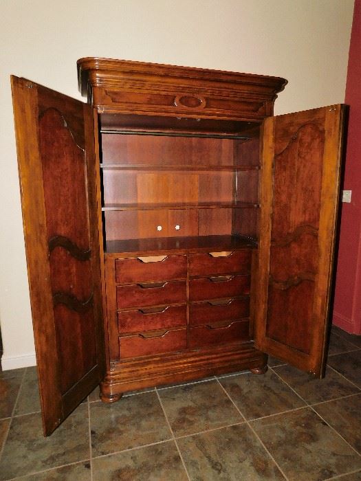 Ethan Allen Armoire = Lots of Storage
