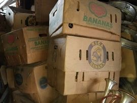 Boxes of hubcaps
You'll definitely be digging