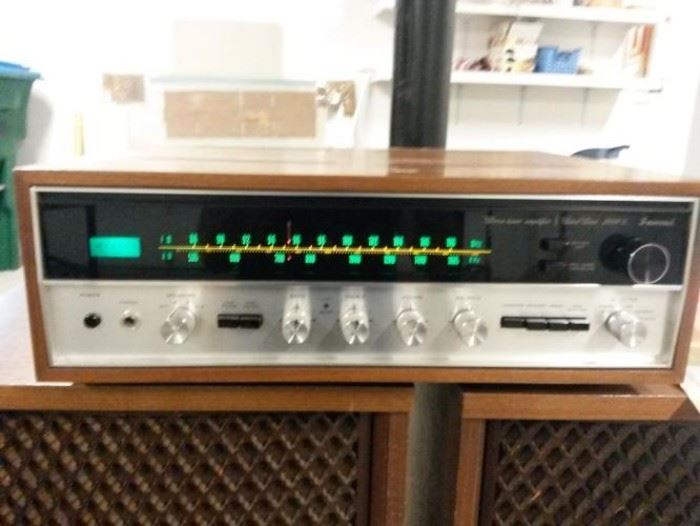 Vintage Sansui stereo receiver