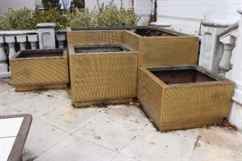 Original Rockefeller Center planters