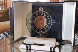 Limited edition rare Dunhill clock