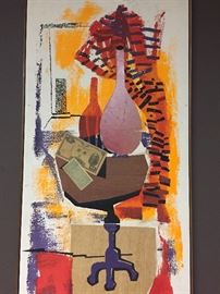 Original mid-century artwork