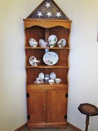 Antique Buffet, Corner China Cabinet and Side Board by Virginia House