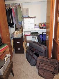 Cameras, Samsonite Luggage, Books and Office Items