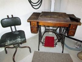 Antique Singer Sewing Machine