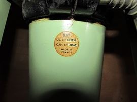 Very Large French Vintage Industrial Drafting Table