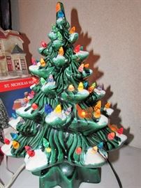 4 Lovely Handmade Ceramic Christmas Trees
