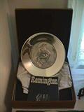 Remington sterling silver plate