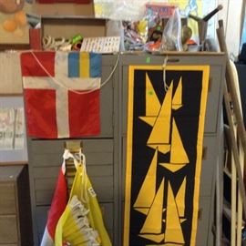 signal flags and misc. sailing items