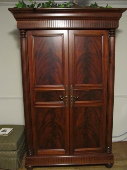 handsome tv armoire