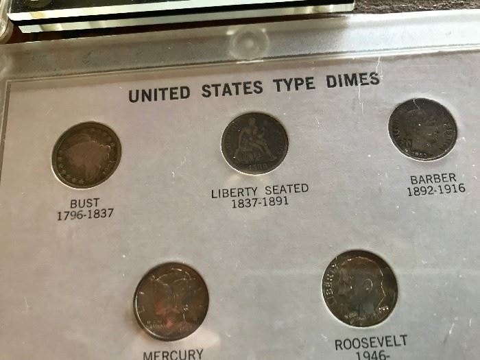 US Type Dimes 