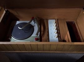 Mid century console stereo