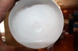 Geisha Lithophane cups