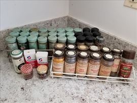  Large Variety of Spices  http://www.ctonlineauctions.com/detail.asp?id=691063