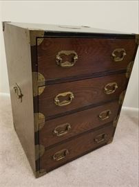 Vintage Chest of Drawers with Brass Pulls  http://www.ctonlineauctions.com/detail.asp?id=691100