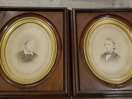 Antique Black & White Portraits  http://www.ctonlineauctions.com/detail.asp?id=691175