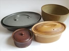  Pottery Cooking Vessels  http://www.ctonlineauctions.com/detail.asp?id=691079 