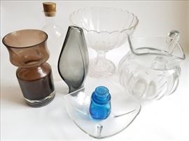 Assorted Glassware Pieces Including Vintage Heisey  http://www.ctonlineauctions.com/detail.asp?id=691158