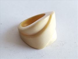  Vintage Carved Bone Ring  http://www.ctonlineauctions.com/detail.asp?id=691419