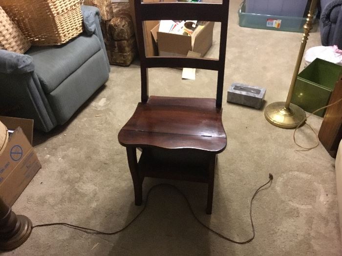 Chair when not a stool/ladder