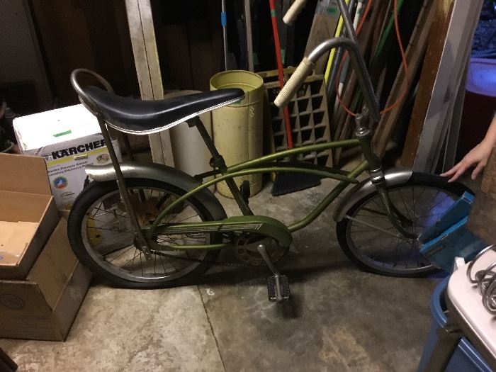 Allpro 1970's banana seat bicycle