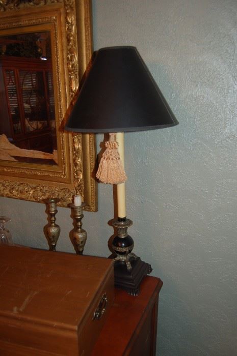 Many Old World, Hollywood Regency, and Modern Style Lamps 