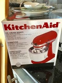 Kitchen Aid Ice Cream maker attachment - NIB