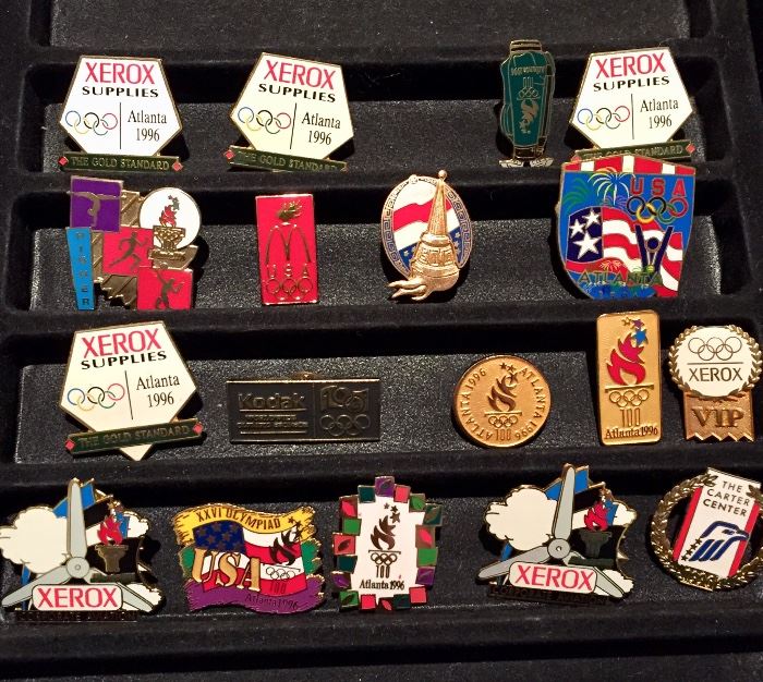 Olympic souvenir pins - 1996