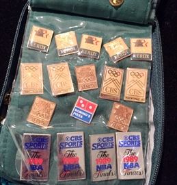 Olympic souvenir pins