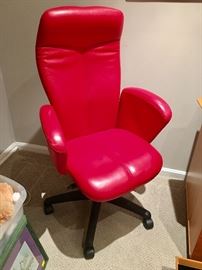 Via red office chair (1 or 1)