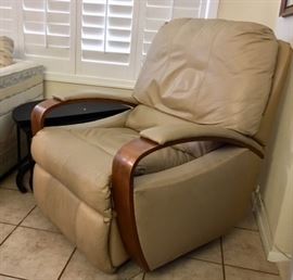 Sleed's Leather Rocking Recliner
