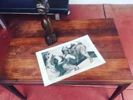 50s danish modern table