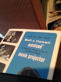 Bell & Howell movie projector