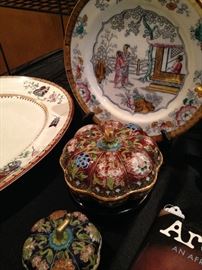 Stunning cloisonne boxes