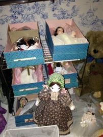 Madam Alexander dolls in their original boxes