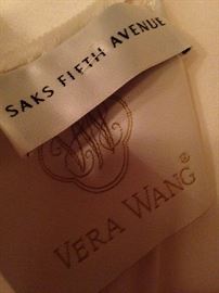 Vera Wang wedding dress from Saks Fifth Avenue