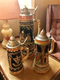 German vintage steins
