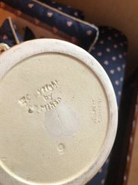 Eric P. Mihan specialized in designing and providing custom steins to universities, colleges, football teams and the armed services. 
His batch quantities would have never been large, so there were limited number of each type made.
Known Dates: 1952 - 1953