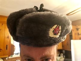 Vintage Russian hat with tags