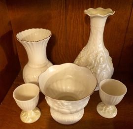 Belleek pieces