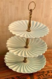 Vintage 3-tiered plate