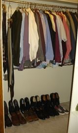 Men's clothes and shoes