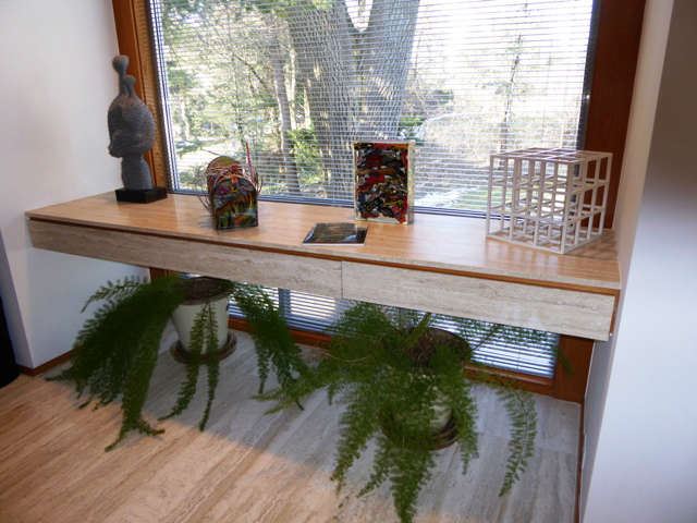 Sculptures by Joseph Bulone, John Chamberlain, Arman, & Sol Lewitt. Live Plants available for purchase.