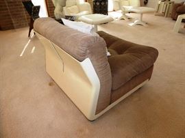 C & B Italia Fiberglass Back of single section